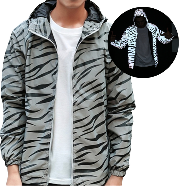 メンズウェア TANGRAM / REFLECTOR BACK RIP-STOP JACKET Amazon.com: TZTTZT Jackets for Men - Modern Graffiti Q