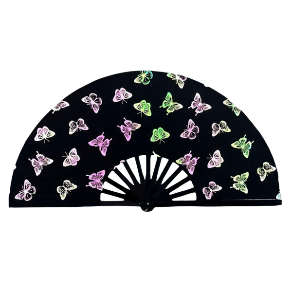 Holographic Rave Fan "Butterfly"