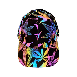 Holographic Cap "Weed"