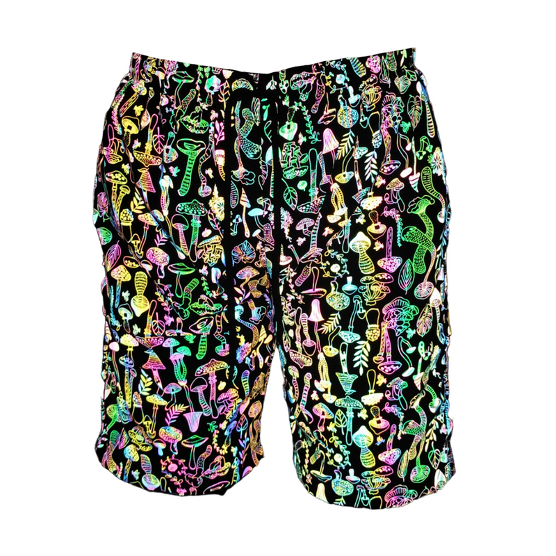 Holographic Shorts "Shrooms"