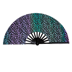 Holographic Rave Fan "Stars"