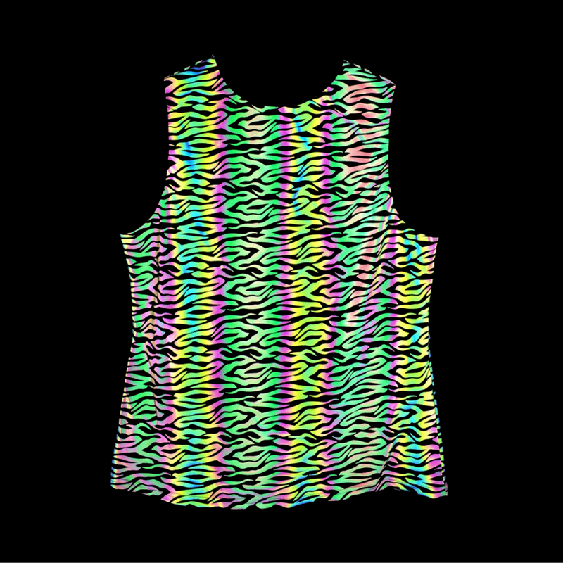 Holographic Tank Top "Wavy"