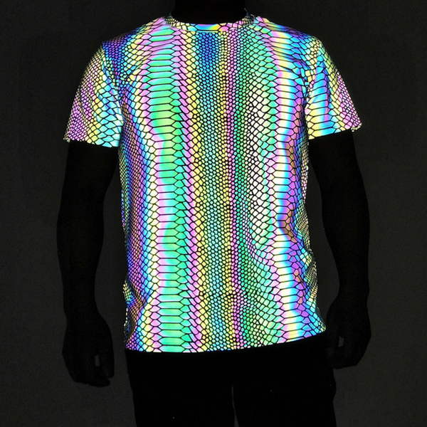 Holographic T Shirt "Snake"