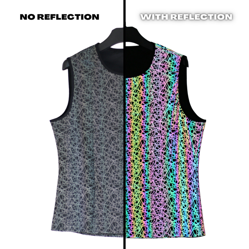 Holographic Tank Top "Web"