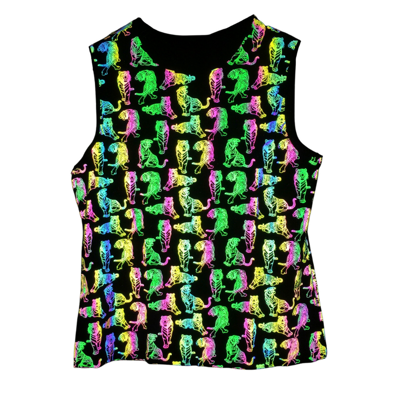 Holographic Tank Top "Tiger"