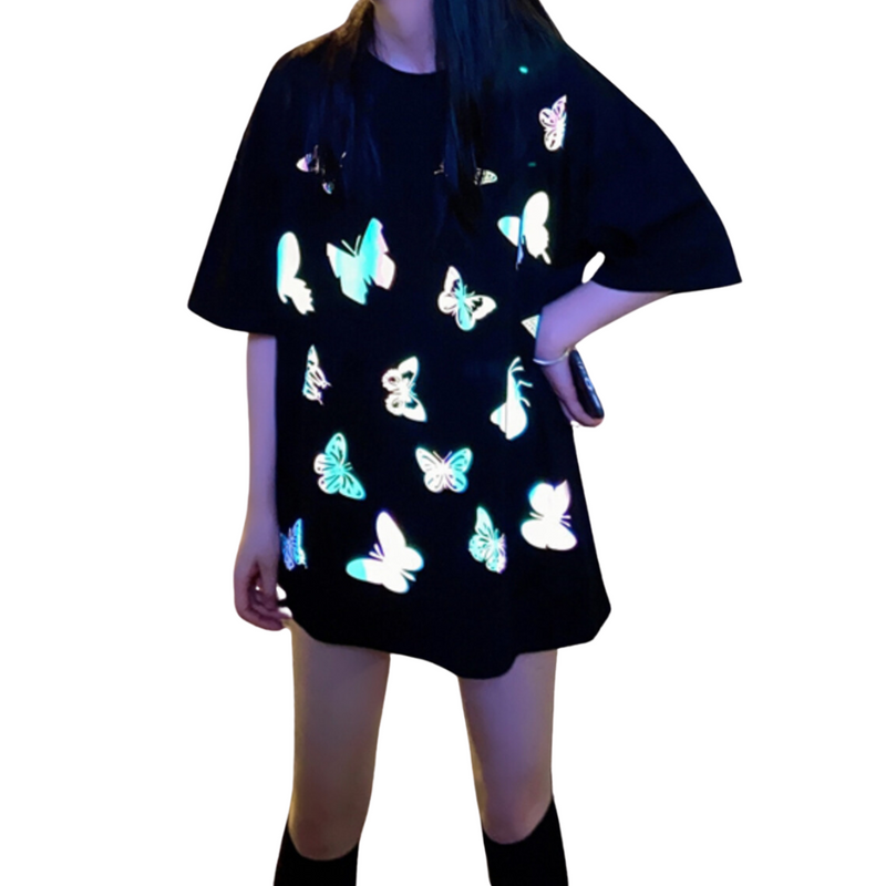 Holographic "Butterflies" T-Shirt