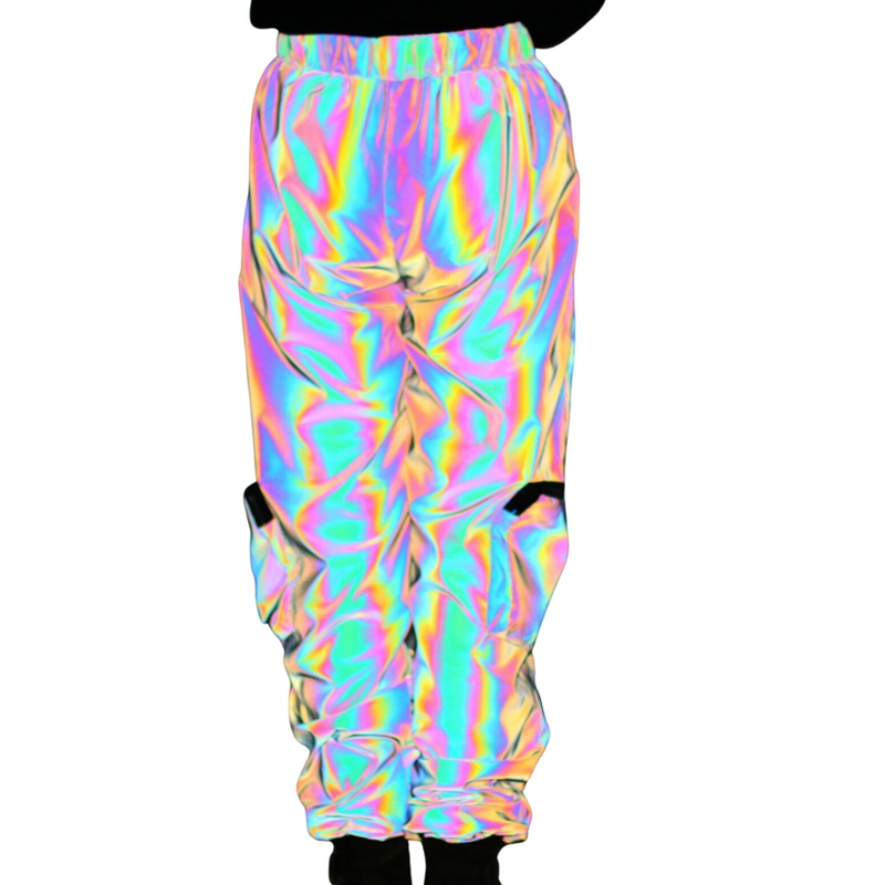 Holographic Cargo Pants