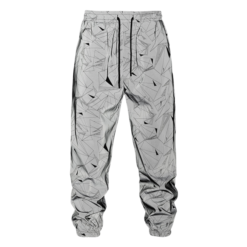 Reflective Pants "Geometric" ReflectiveClo