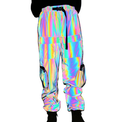 Holographic Track Pants