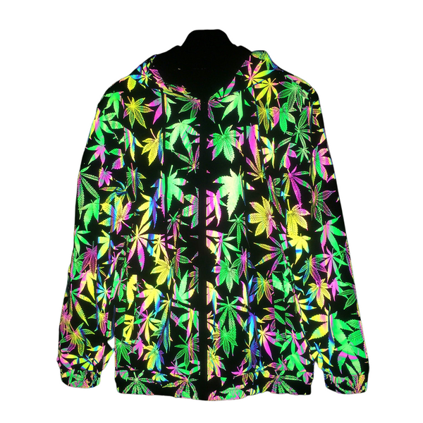 Holographic Jacket "Weed"