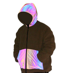 Holographic Wool Jacket