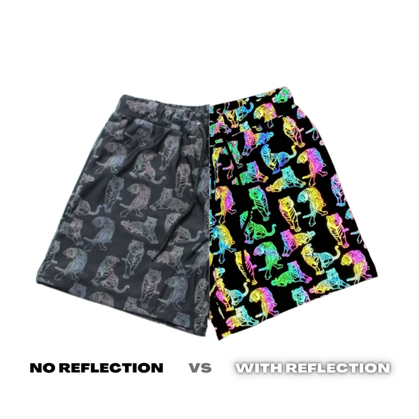 Holographic Shorts "Tiger"
