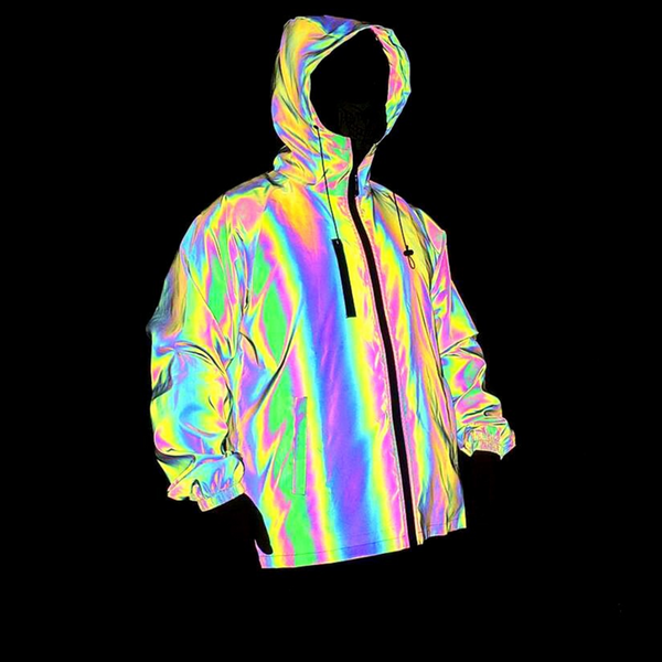 Holographic Rain Jacket