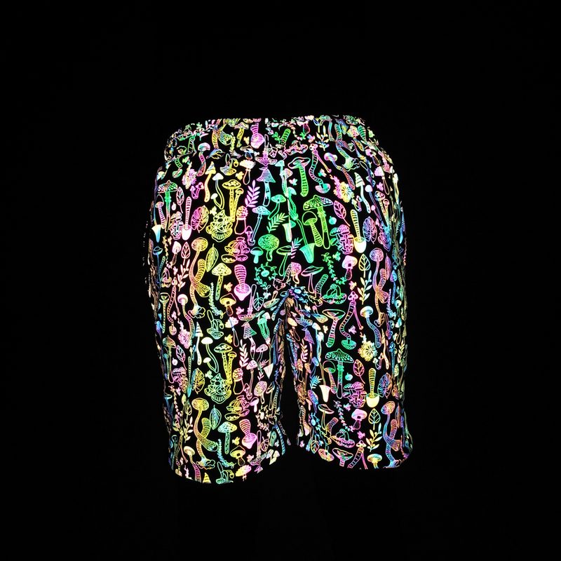 Holographic Shorts "Shrooms"