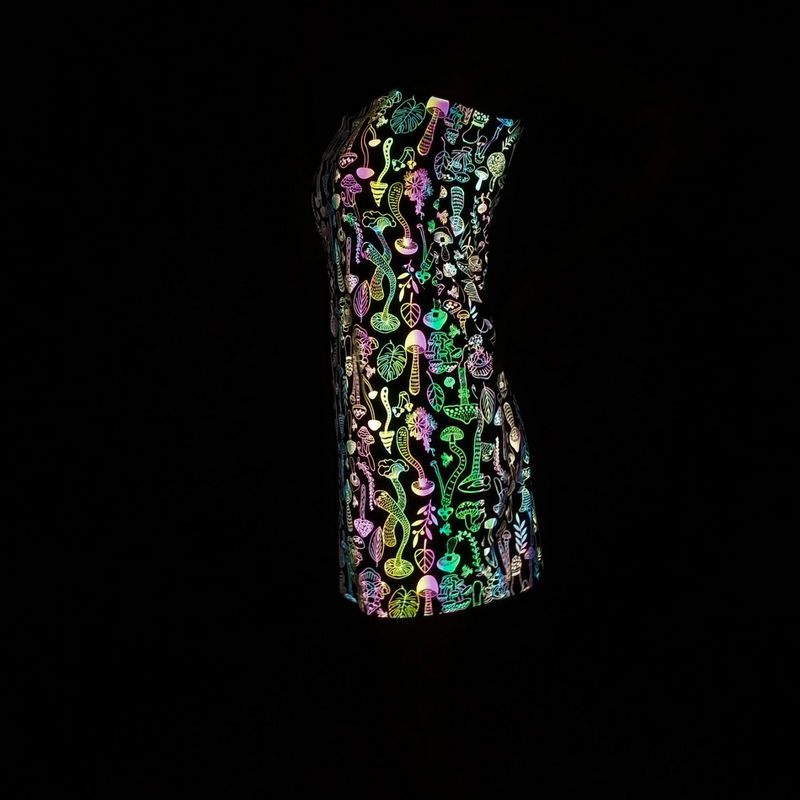 Holographic Dress "Shrooms"