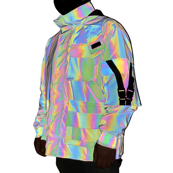 Holographic Techwear Jacket