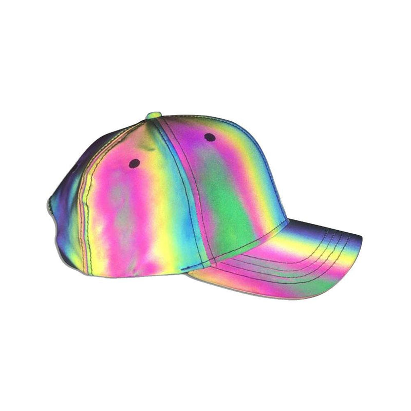 Holographic Cap Reflective Rainbow Squid