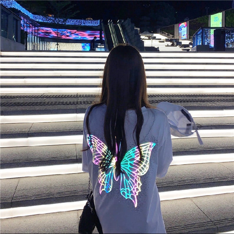 Holographic "Butterfly" T-Shirt