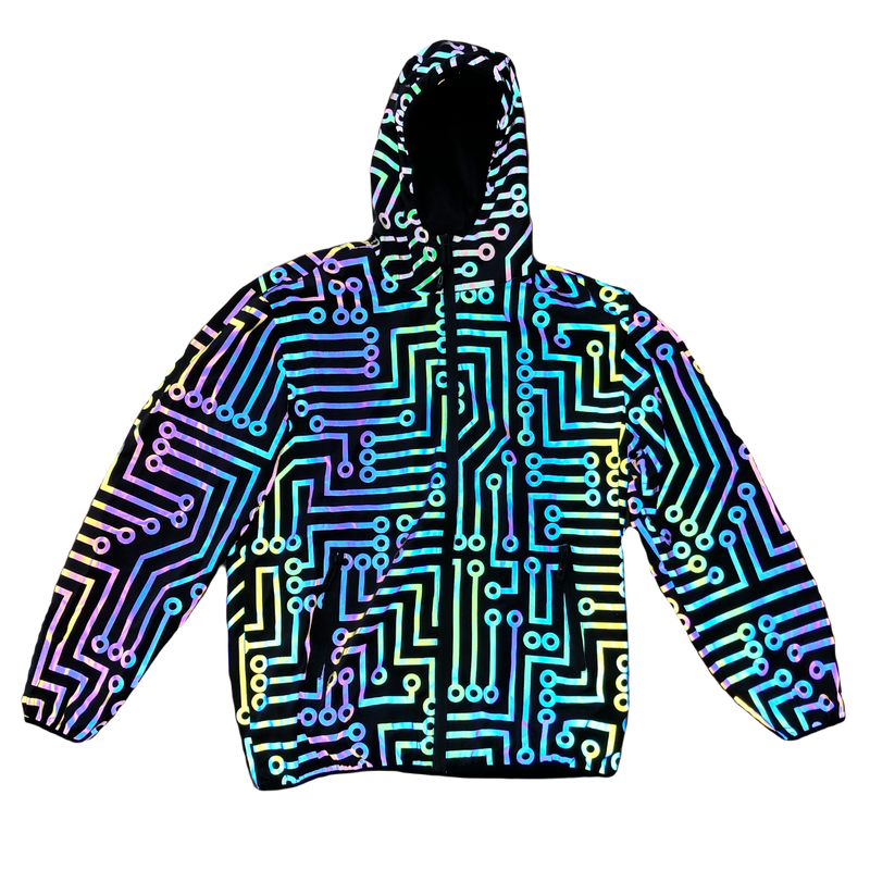 Holographic Jacket "Circuit"