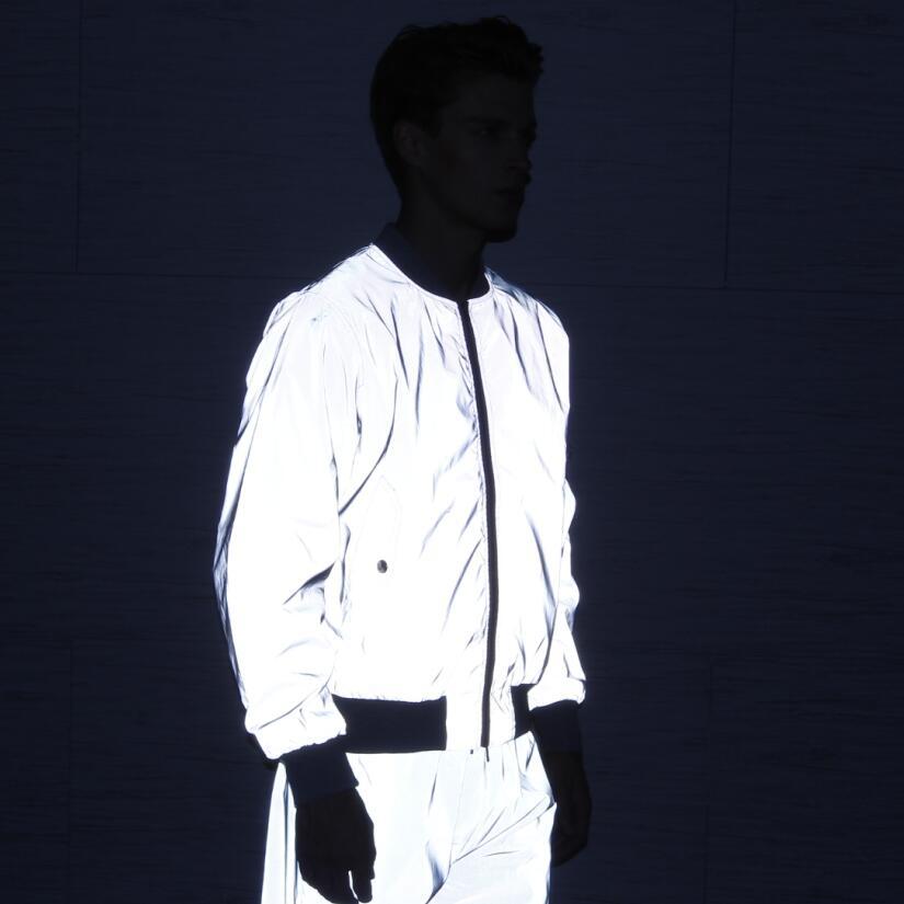Reflective Bomber Jacket – ReflectiveClo