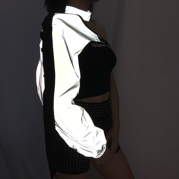 Reflective Rave Rave Outfits Women β ReflectiveClo